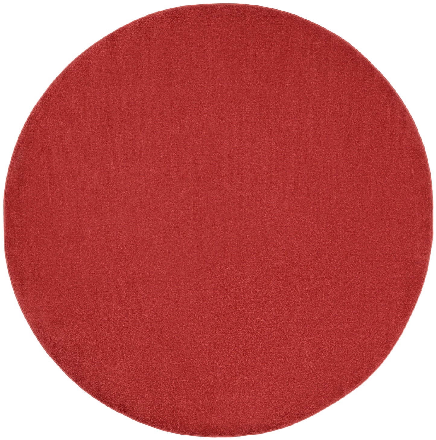 Nourison Home Nourison Essentials NRE01 Brick Red Contemporary Power-loomed Rug