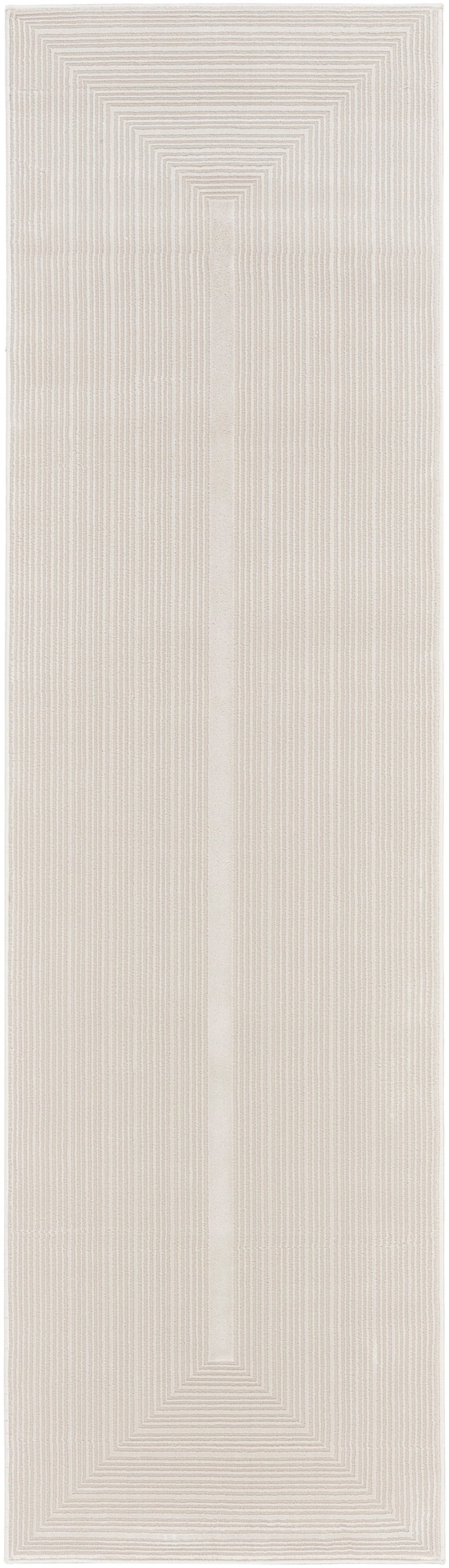 Calvin Klein CK024 Irradiant IRR02 Ivory Contemporary Power-loomed Rug