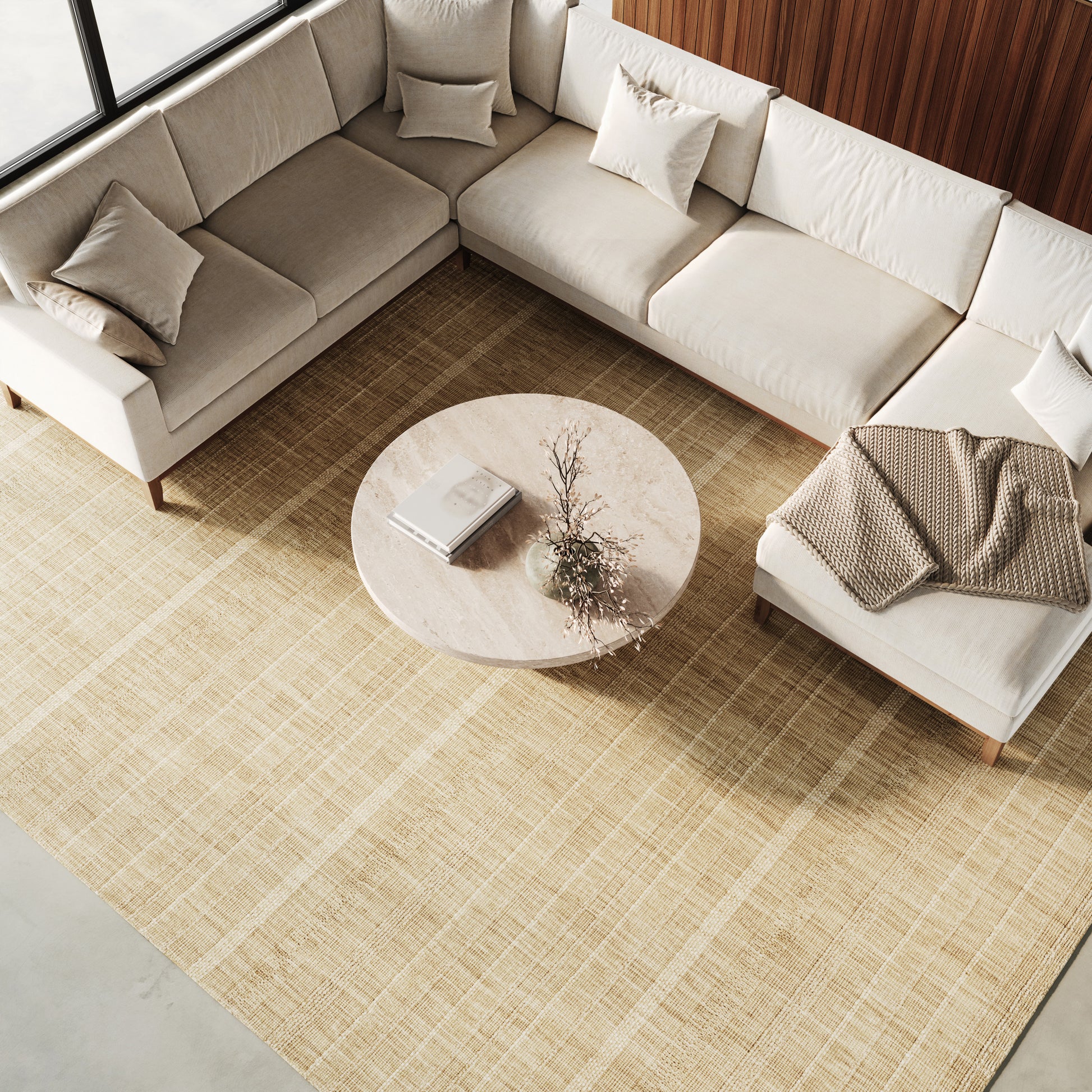 Nourison Home Embrace  Taupe  Contemporary