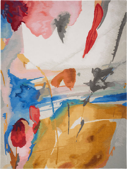 Nourison Home Symmetry  Multicolor  Contemporary