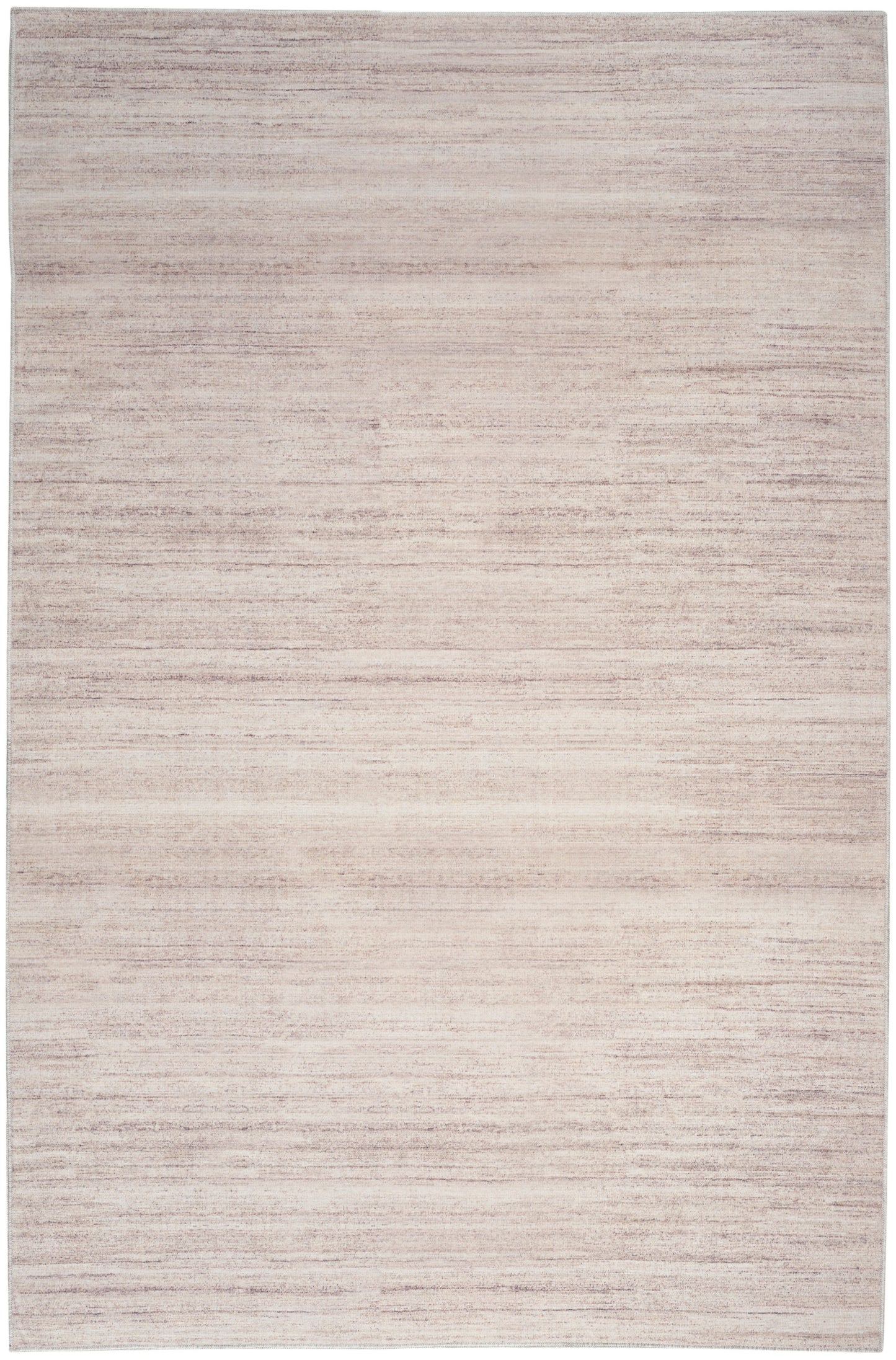 Nourison Home Washable Essentials WAE01 Ivory Mocha Contemporary Loom-woven Rug
