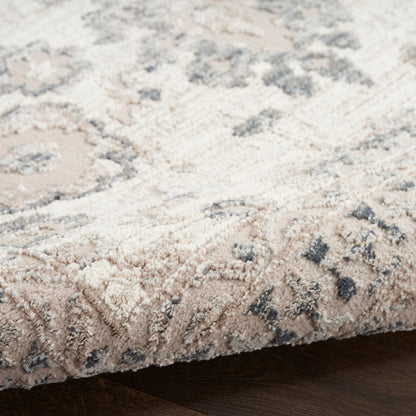 Nourison Home Eco Cycle  Ivory Multicolor  Traditional