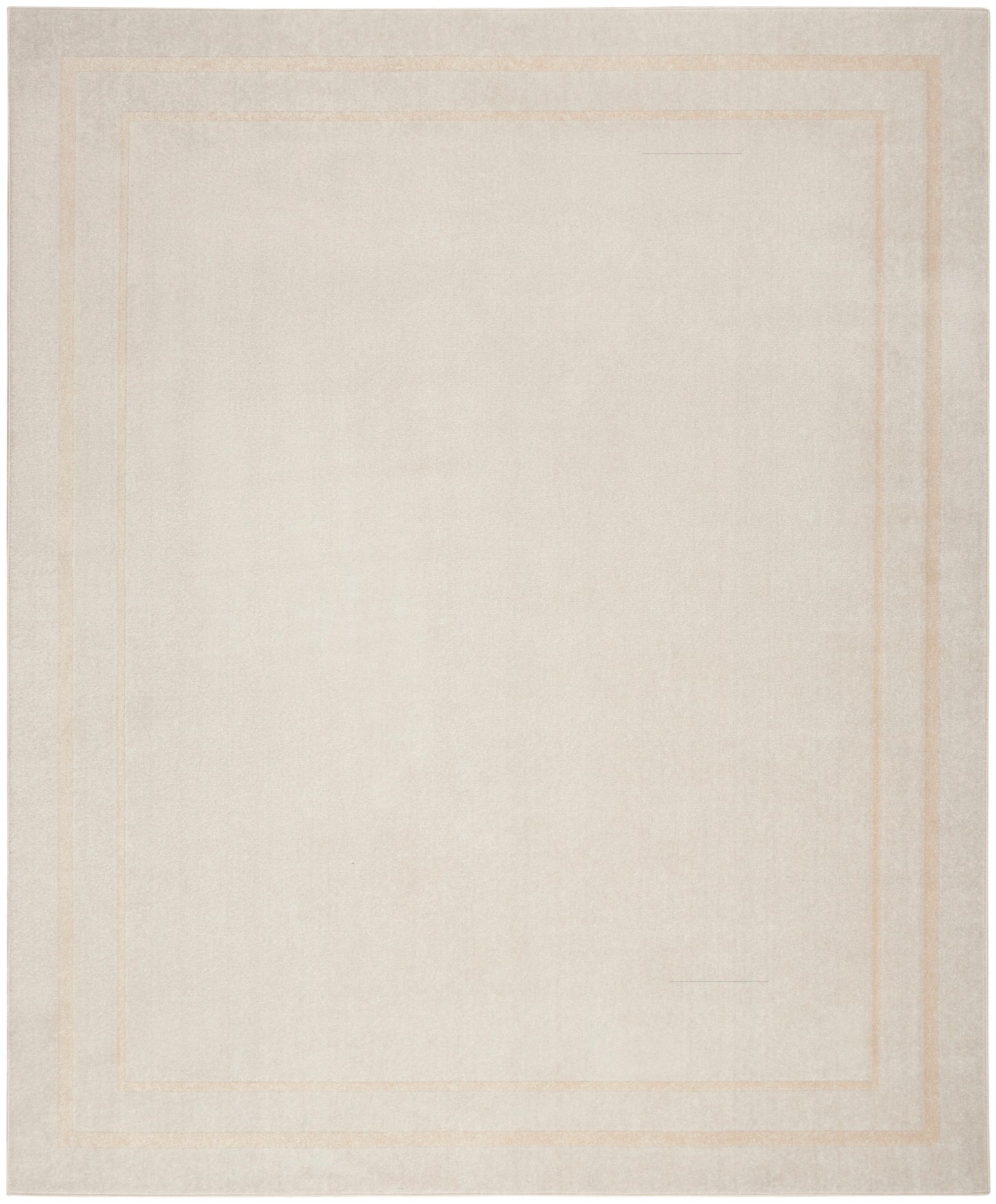 Nourison Home Nourison Essentials NRE02 Ivory Gold Contemporary Power-loomed Rug