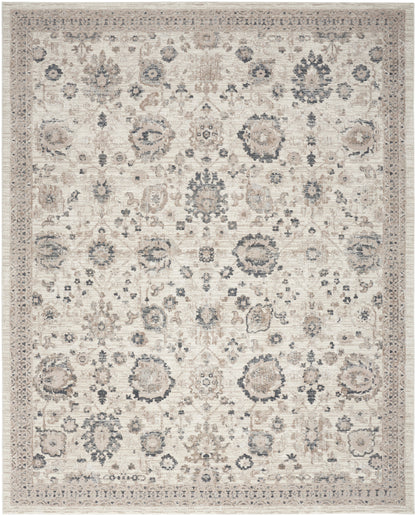 Nourison Home Eco Cycle ECY02 Ivory Multicolor Traditional Loom-woven Rug