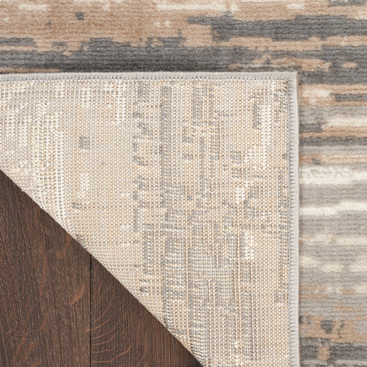 Nourison Home Jubilant  Grey Beige  Contemporary