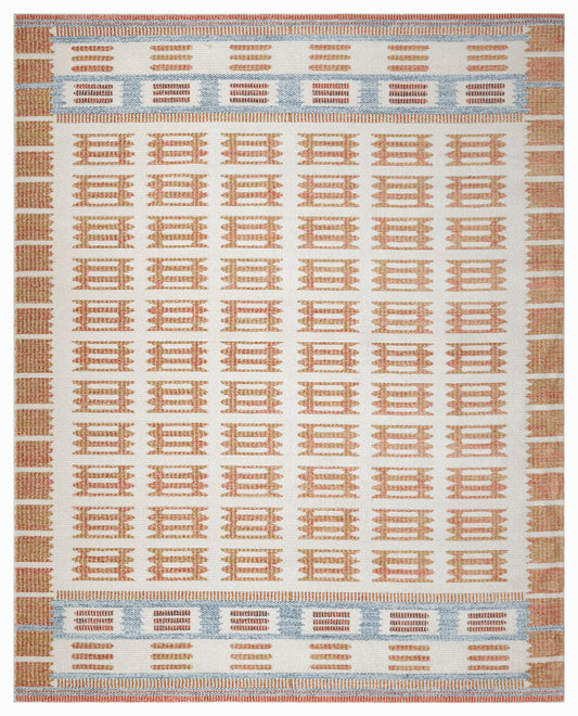 Nourison Home Nordic  Ivory Rust  Contemporary