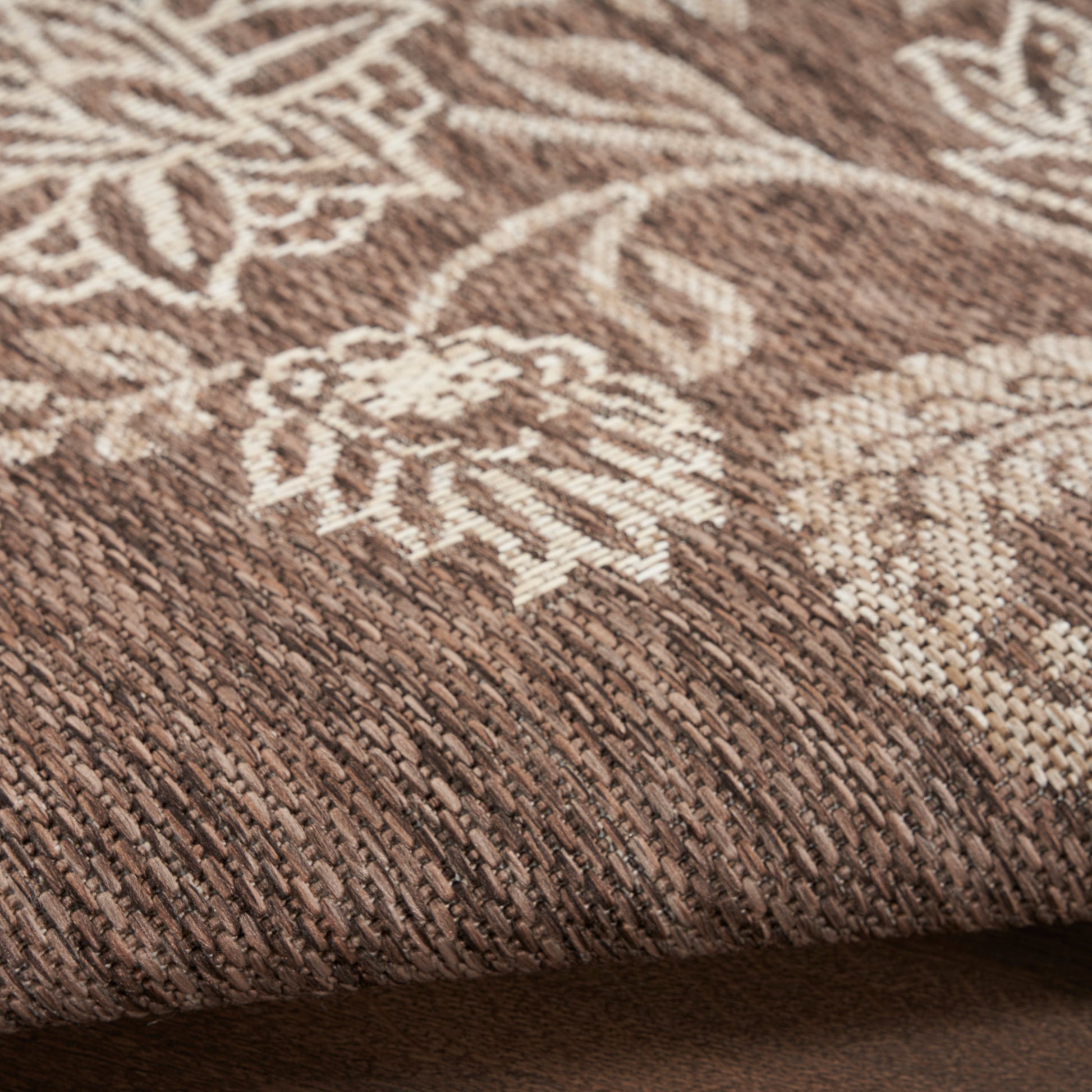 Nourison Home Garden Oasis  Mocha  Contemporary