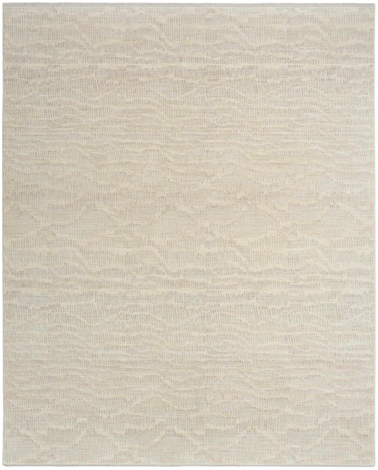 Calvin Klein CK079 Notes NOT01 Ivory Silver Contemporary Loom-woven Rug