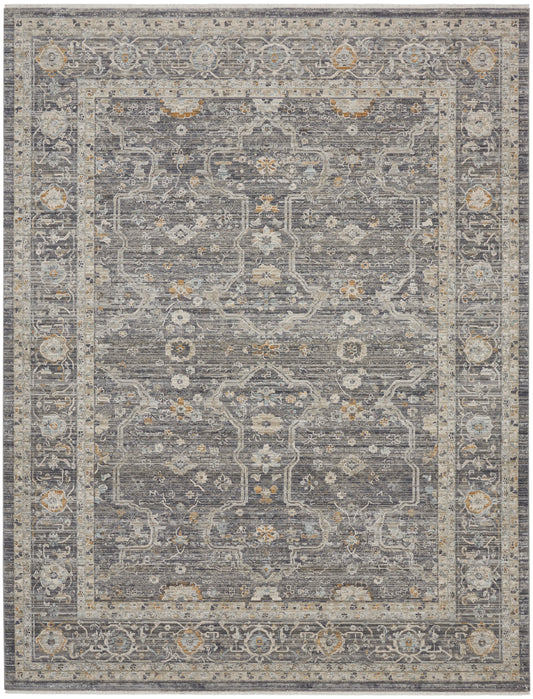 Nourison Home Lynx  Slate Multicolor  Transitional