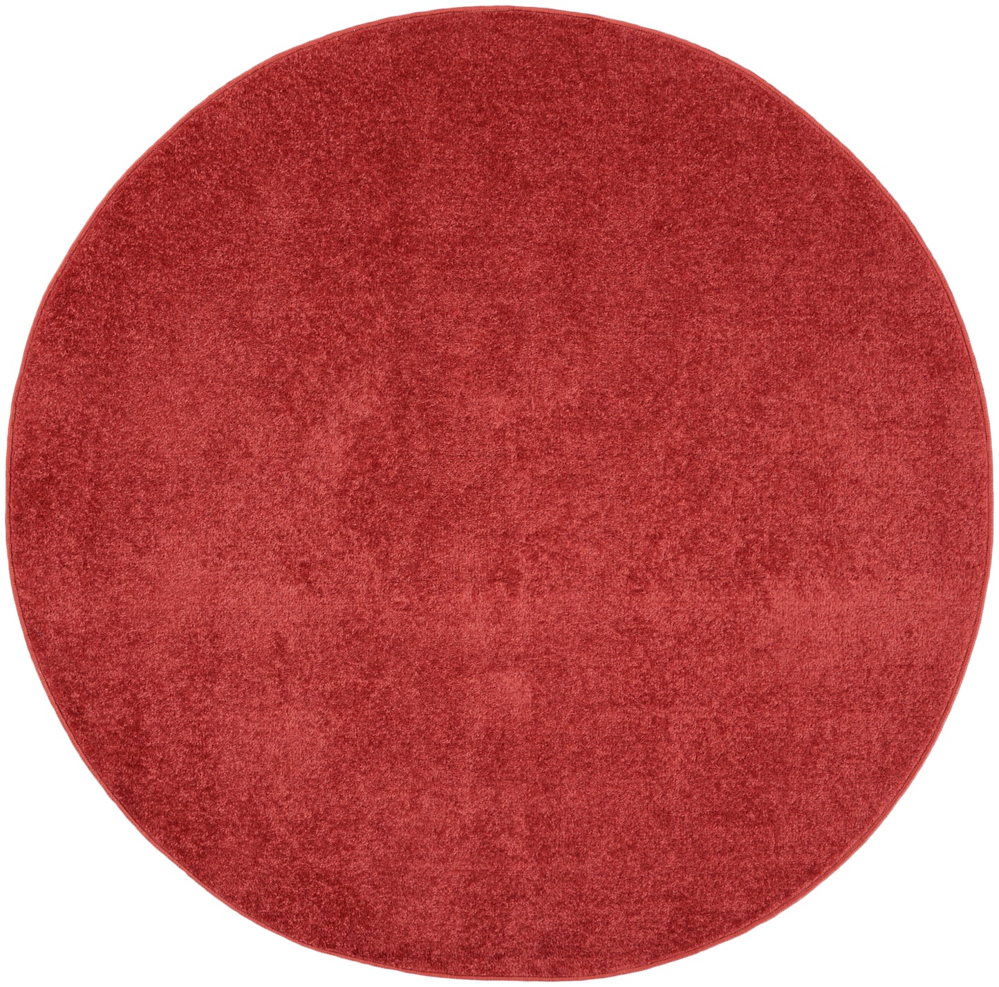 Nourison Home Nourison Essentials NRE01 Brick Red Contemporary Power-loomed Rug