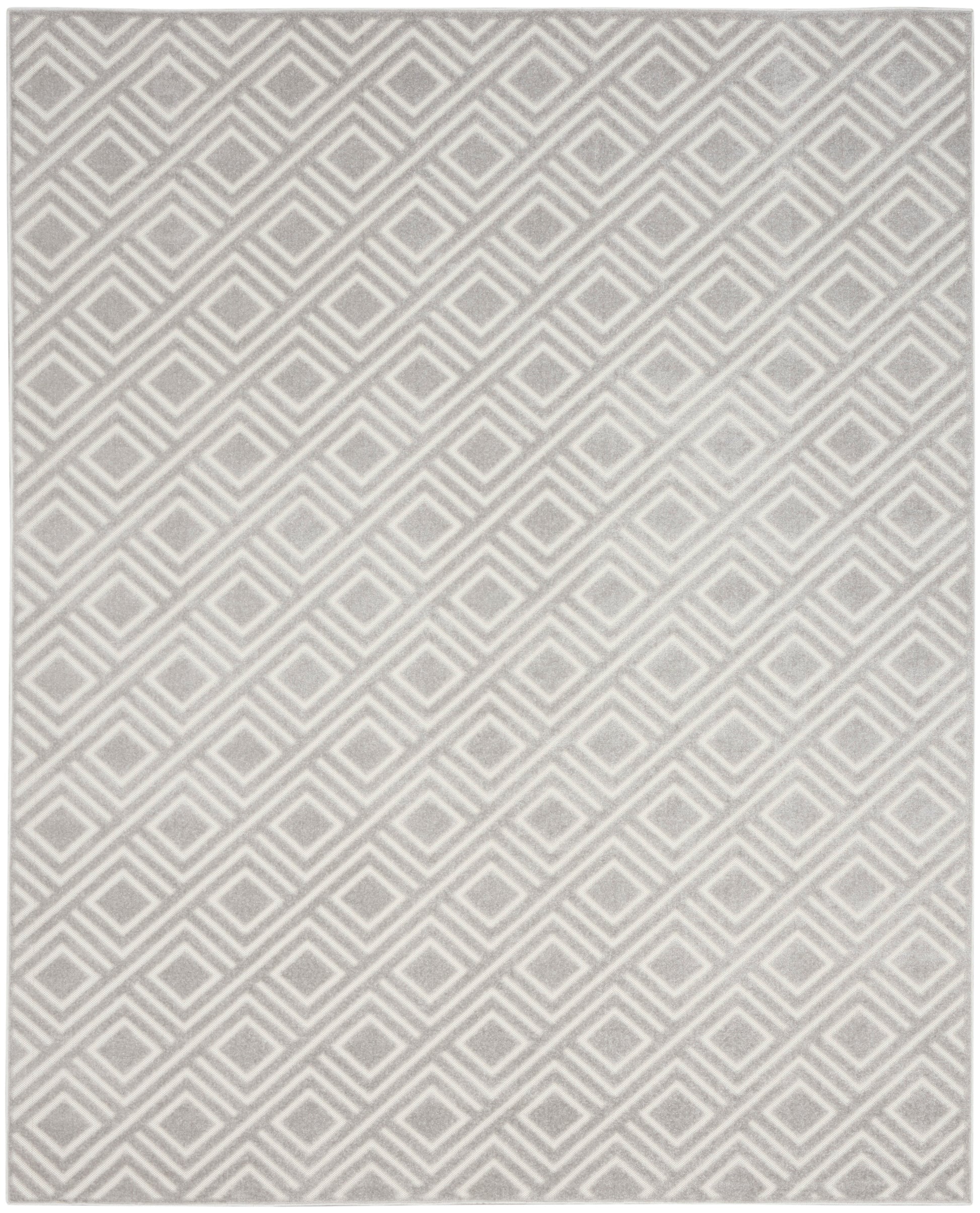 Nourison Home Care Free  Light Grey  Contemporary