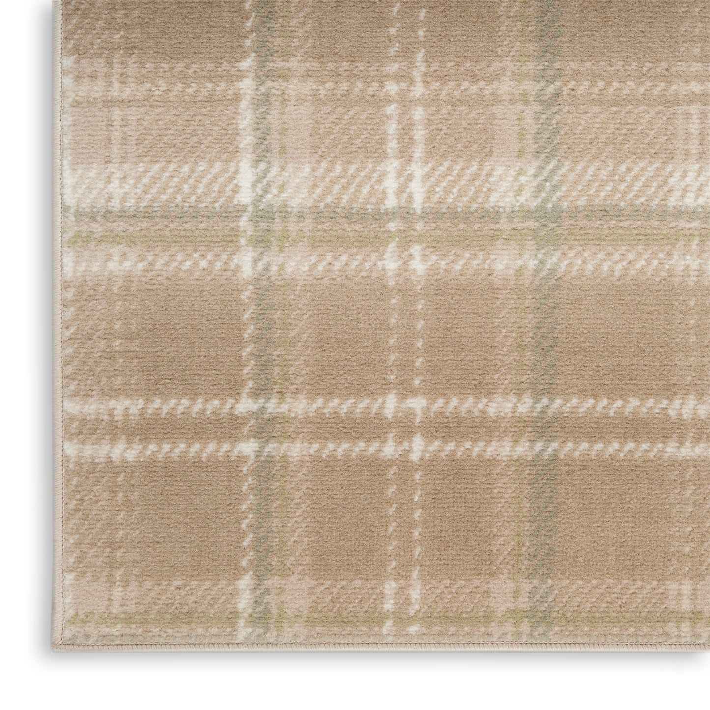 Nourison Home Grafix  Taupe  Contemporary