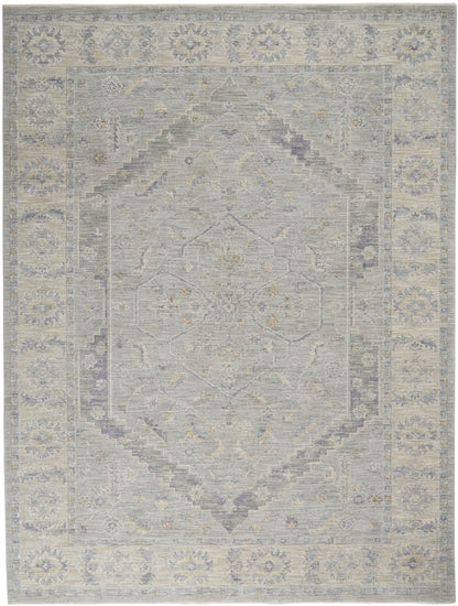 Nourison Home Infinite IFT02 Grey Traditional Power-loomed Rug