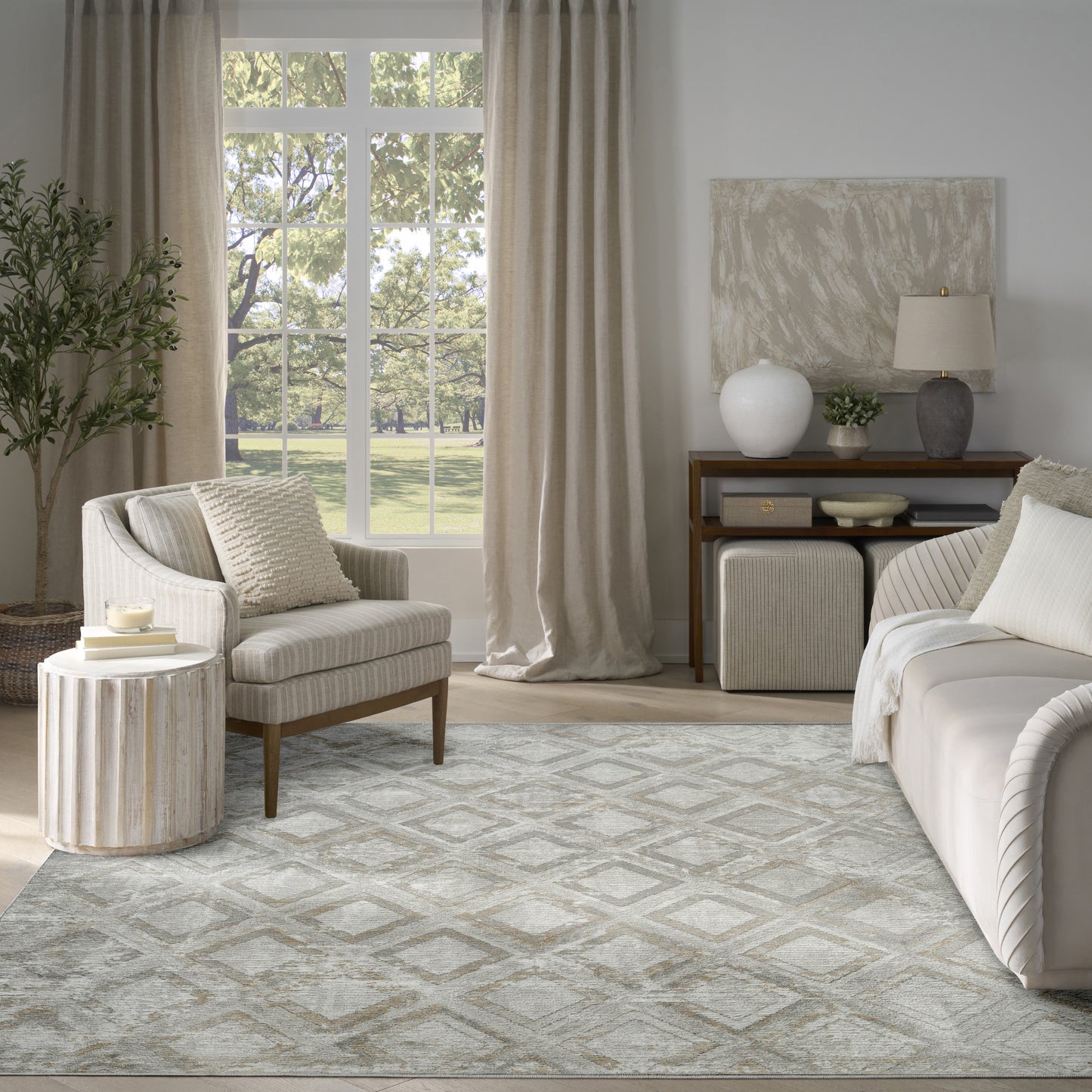 Nourison Home Dekor  Grey  Contemporary