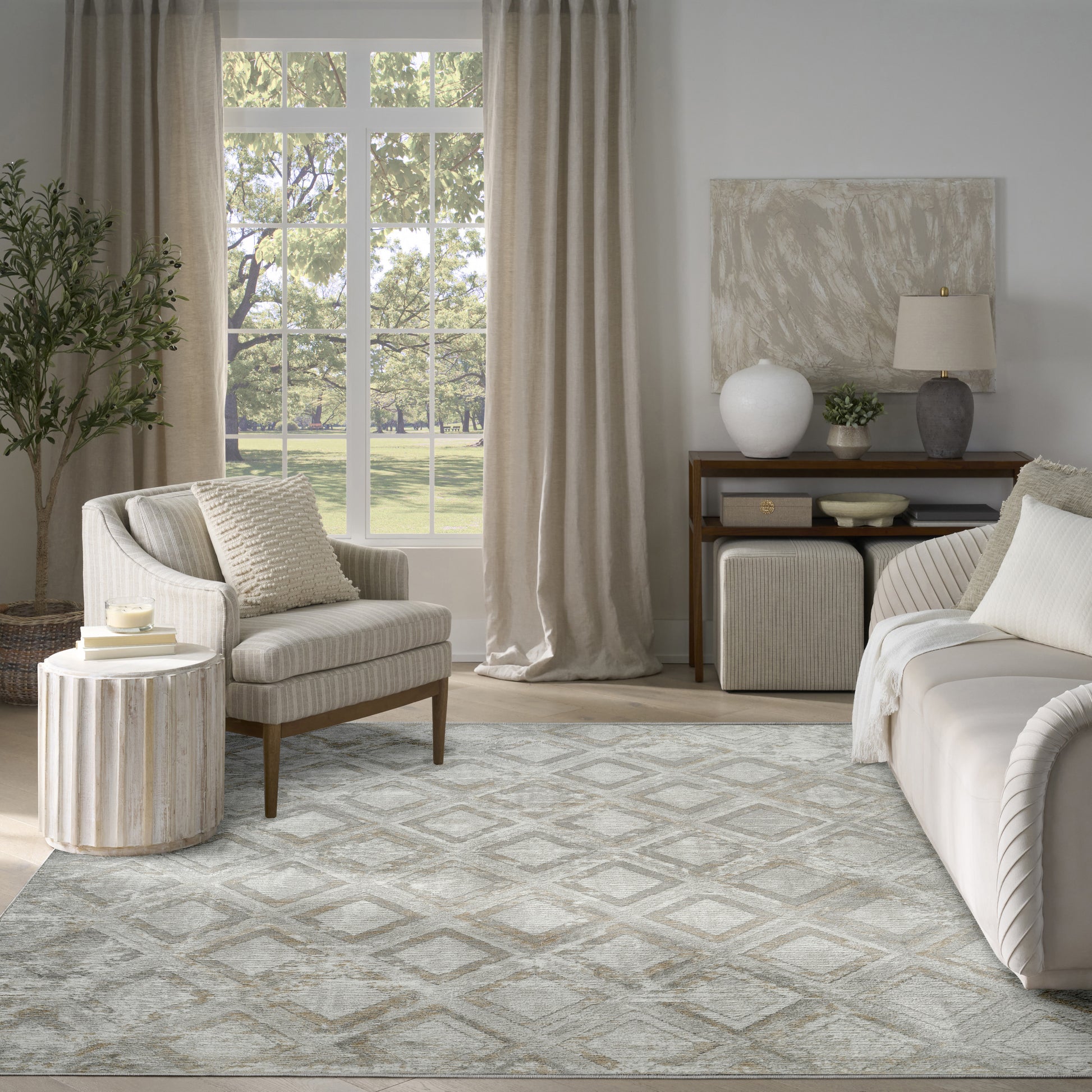 Nourison Home Dekor  Grey  Contemporary