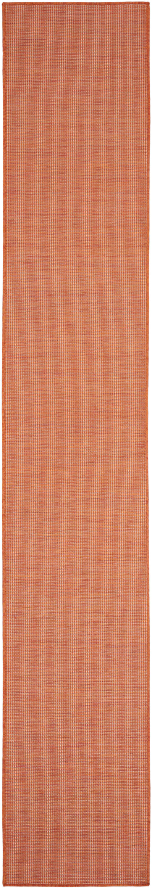 Nourison Home Positano POS01 Terracotta Contemporary Power-loomed Rug