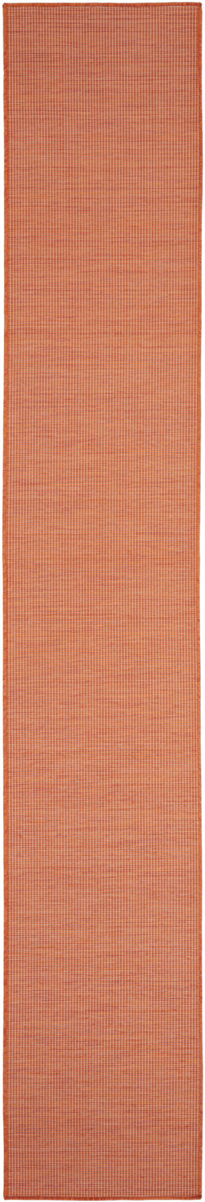 Nourison Home Positano POS01 Terracotta Contemporary Power-loomed Rug