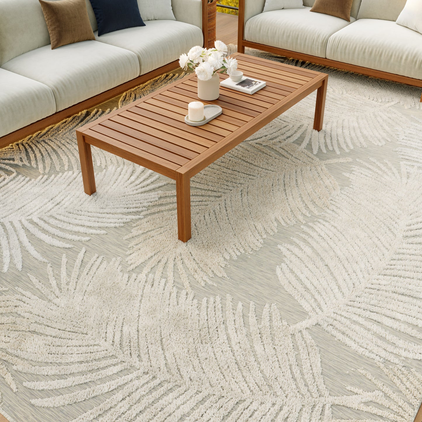 Nourison Home Suncoast  Grey  Contemporary