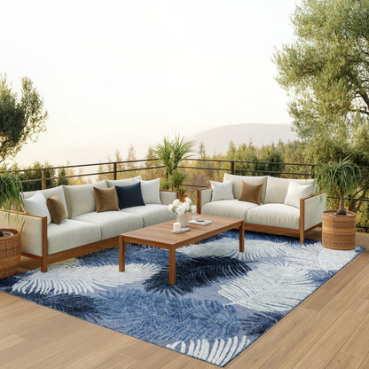 Nourison Home Suncoast  Denim  Contemporary