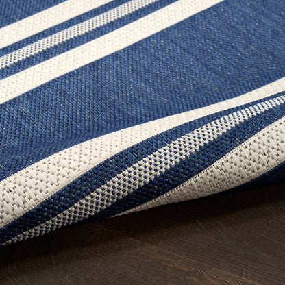Nourison Home Horizon Indoor/Outdoor  Navy  Contemporary