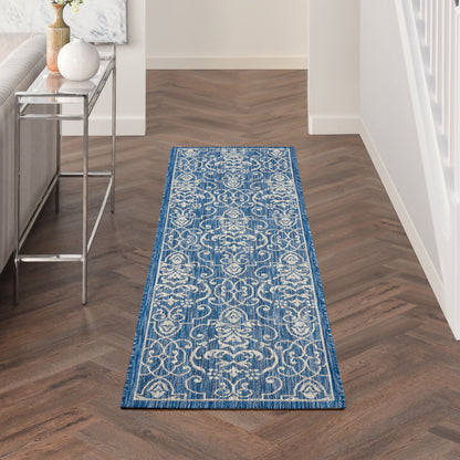 Nourison Home Country Side  Denim  Transitional