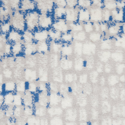 Nourison Home Whimsicle  Grey Blue  Contemporary