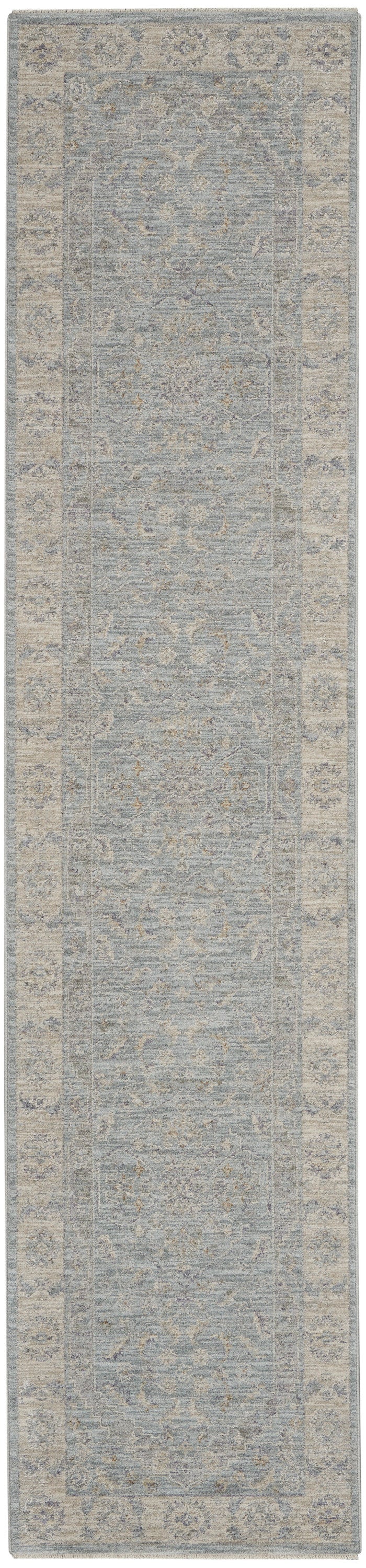 Nourison Home Infinite IFT02 Blue Traditional Power-loomed Rug