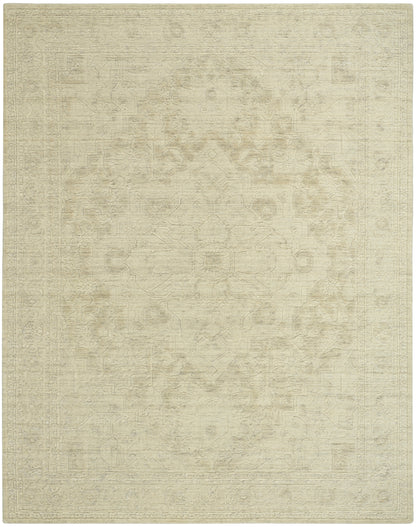 Nourison Home Ravello RVL02 Ivory Grey Traditional Hand Loomed Rug