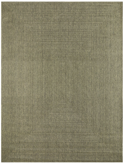 Nourison Home Tulum TLM04 Olive Contemporary Loom-woven Rug