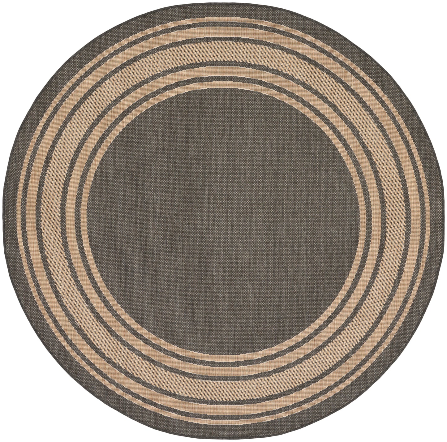Nourison Home Horizon Indoor/Outdoor HOZ03 Charcoal Contemporary Power-loomed Rug