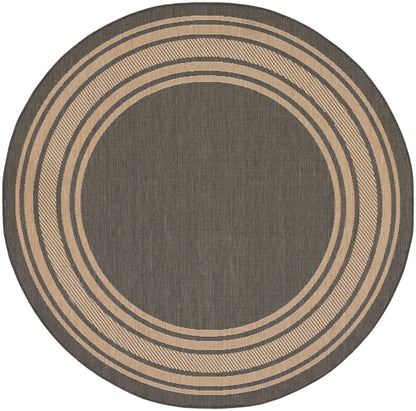 Nourison Home Horizon Indoor/Outdoor HOZ03 Charcoal Contemporary Power-loomed Rug