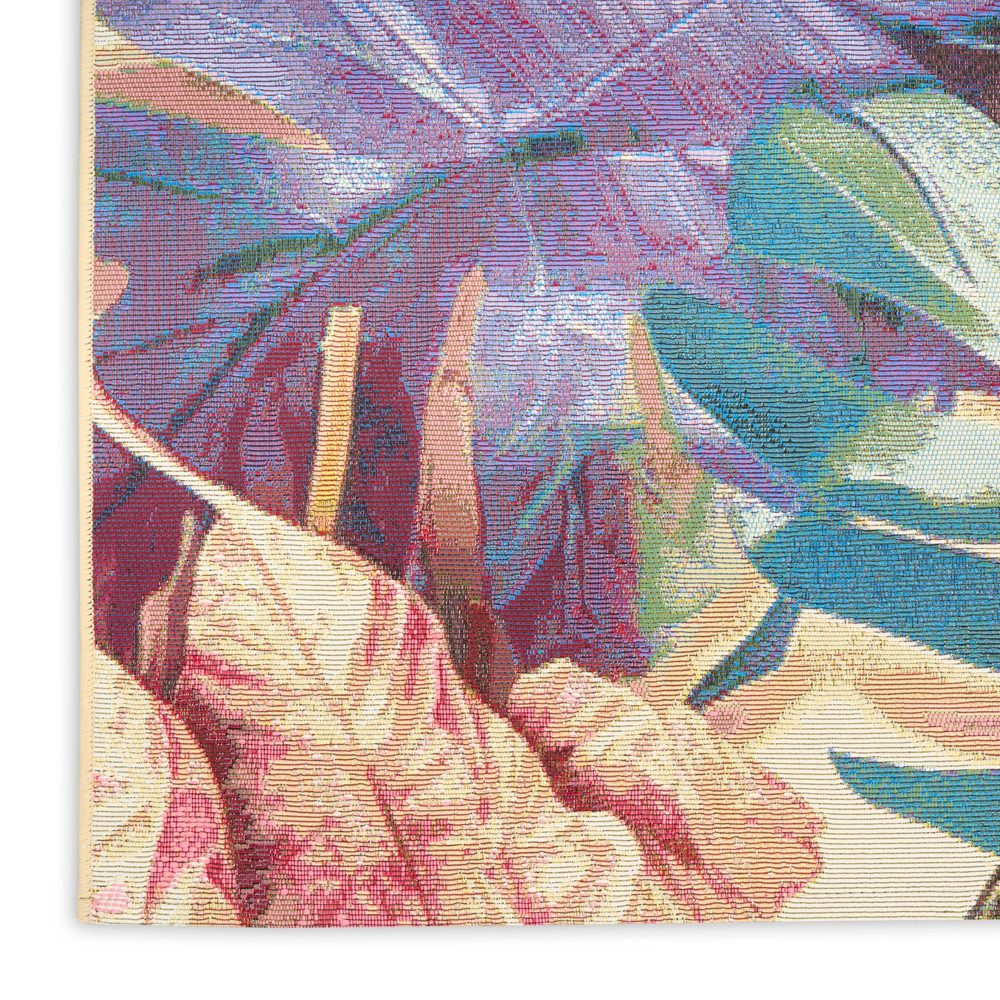 Nourison Home Color Splash  Multicolor  Contemporary