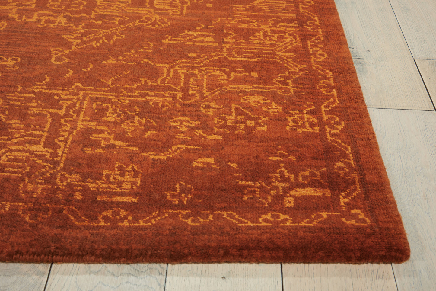 Nourison Home Silken Allure  Chocolate  