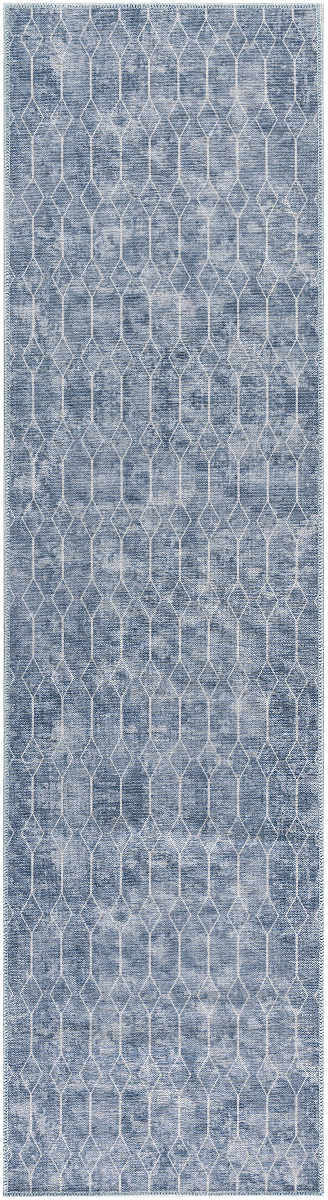 Nourison Home New Concept Washables SR107 Blue Contemporary Machine Woven Rug