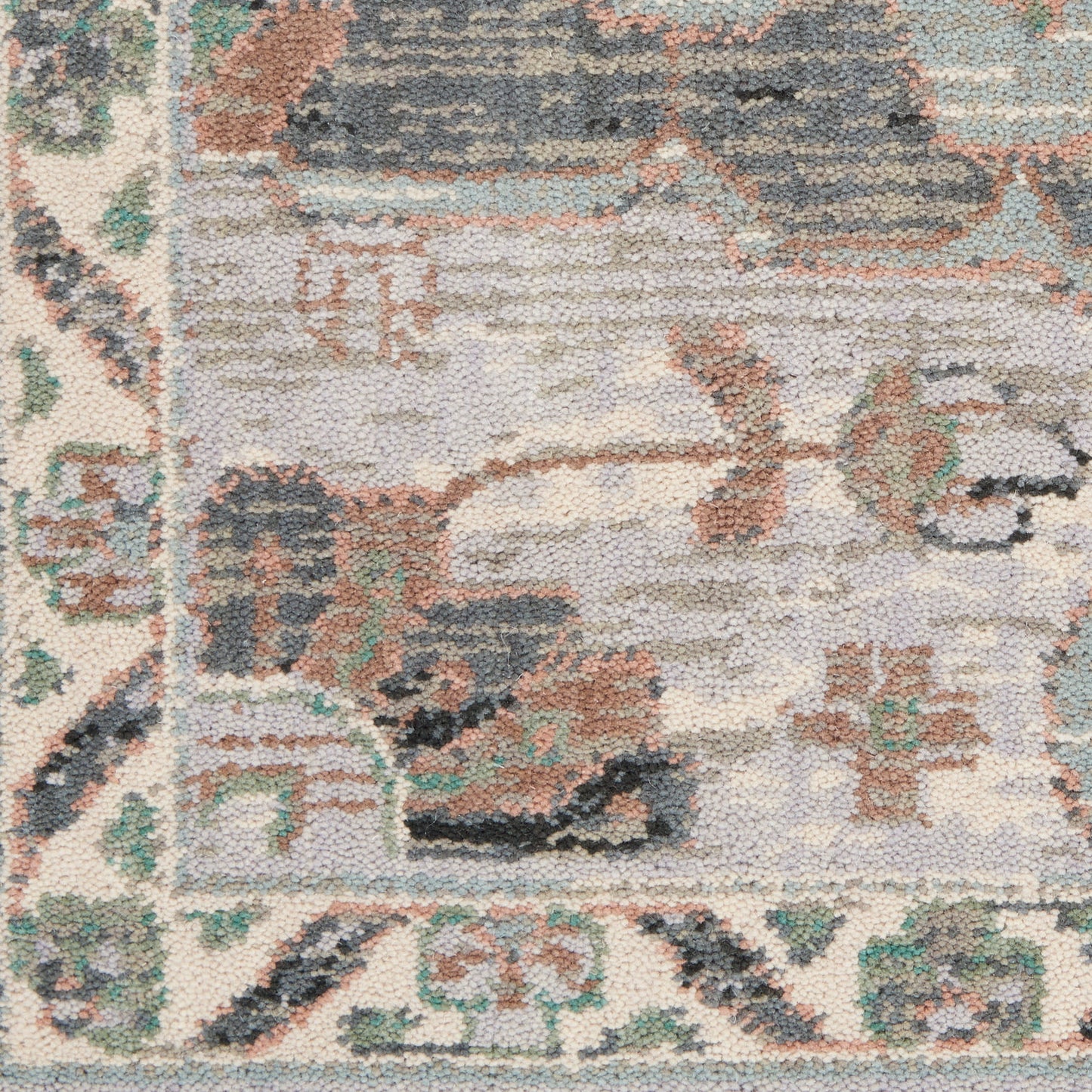 Nourison Home Parisa  Grey Sage  Traditional
