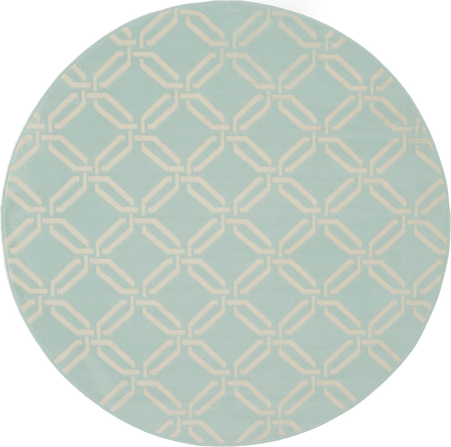 Nourison Home Jubilant JUB17 Green Contemporary Power-loomed Rug