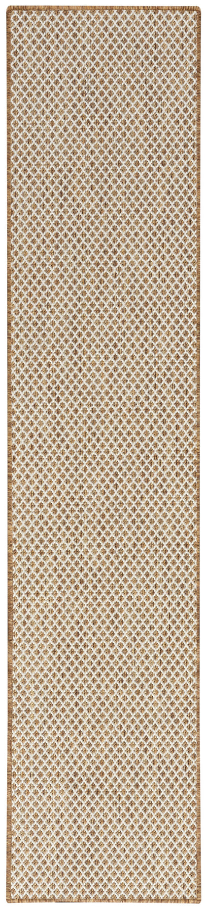 Nourison Home Courtyard COU01 Jute Ivory Contemporary Power-loomed Rug