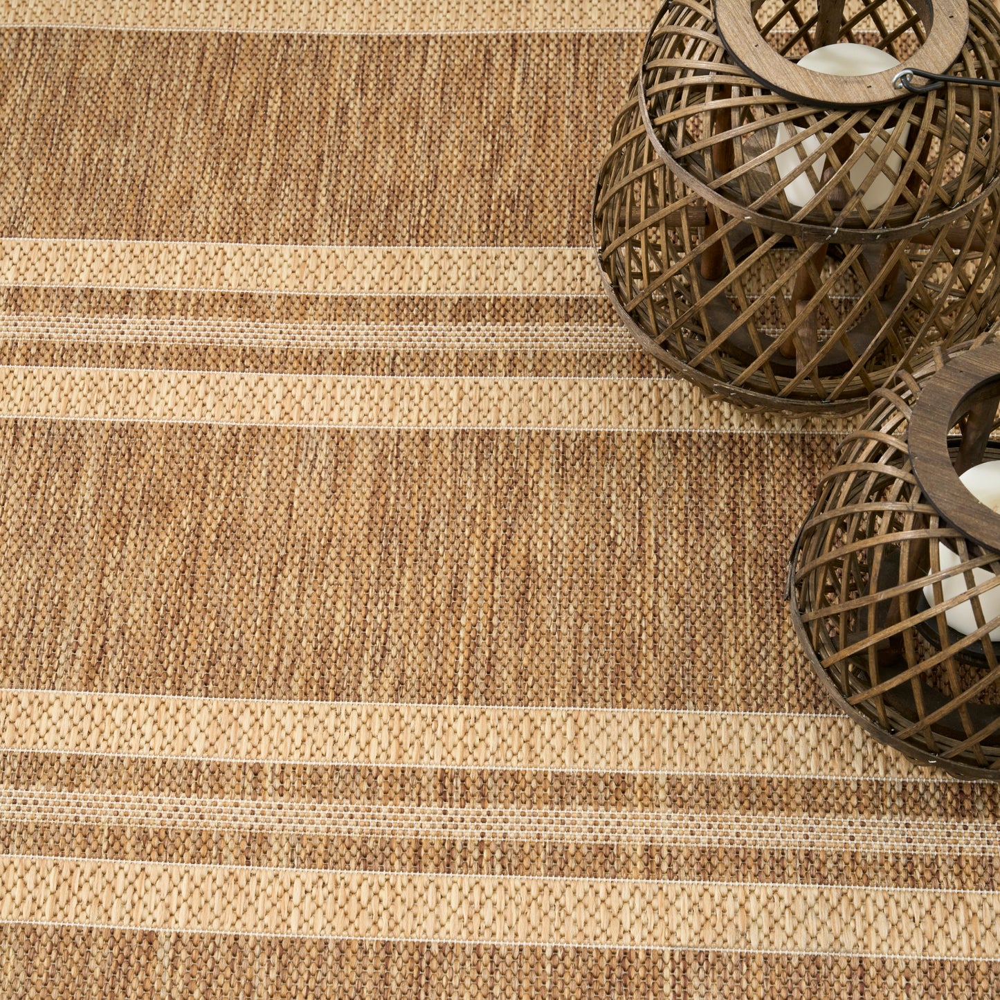 Nourison Home Horizon Indoor/Outdoor  Natural  Contemporary