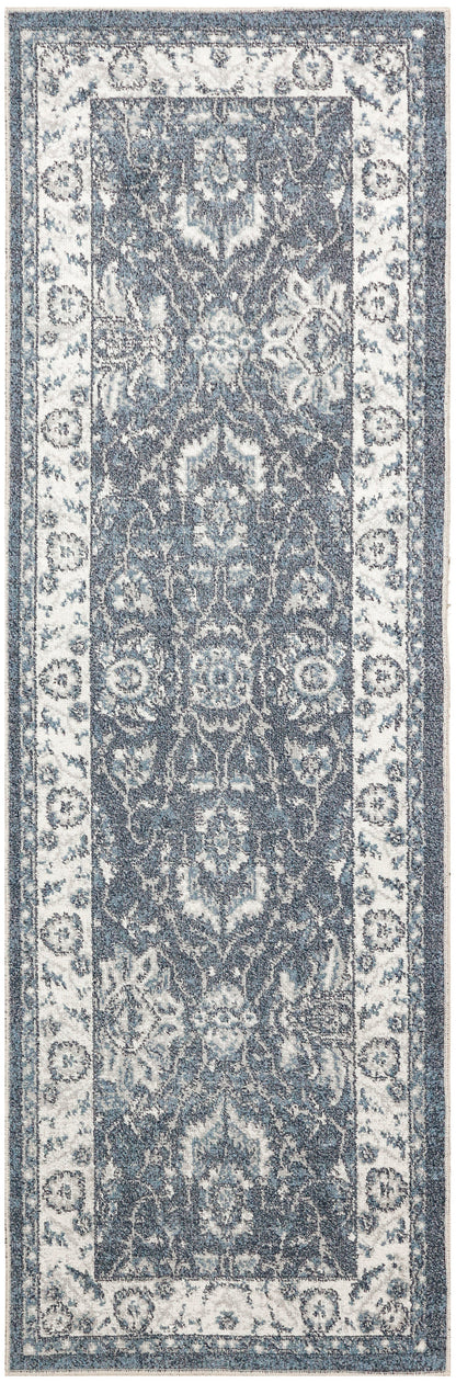 Nourison Home Astra Machine Washable ASW20 Slate Traditional Power-loomed Rug