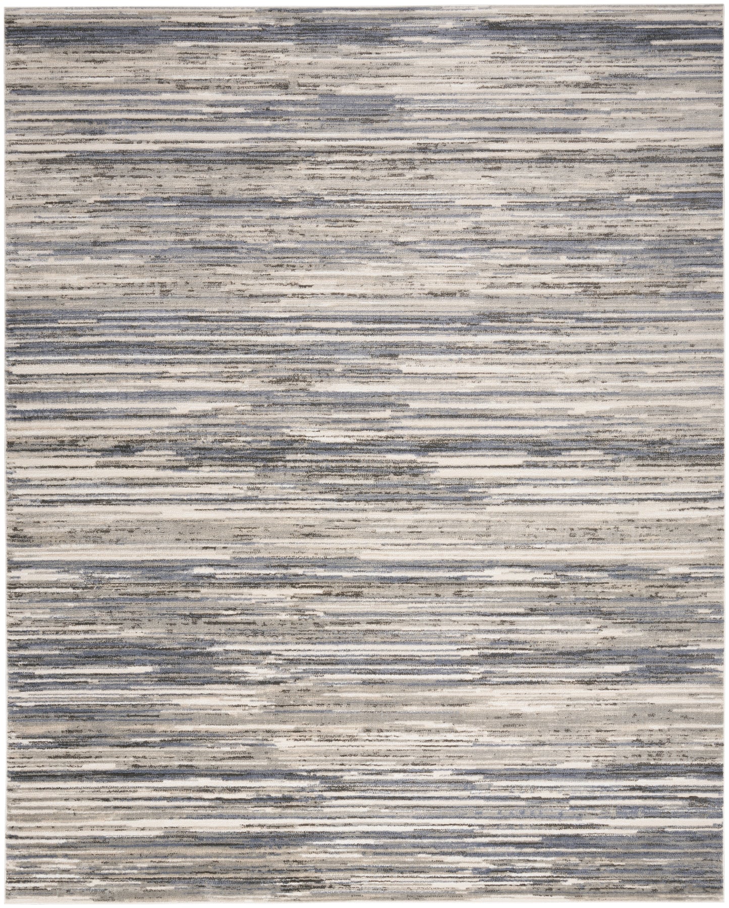 Nourison Home Serenity Home  Ivory Grey Blue  Contemporary