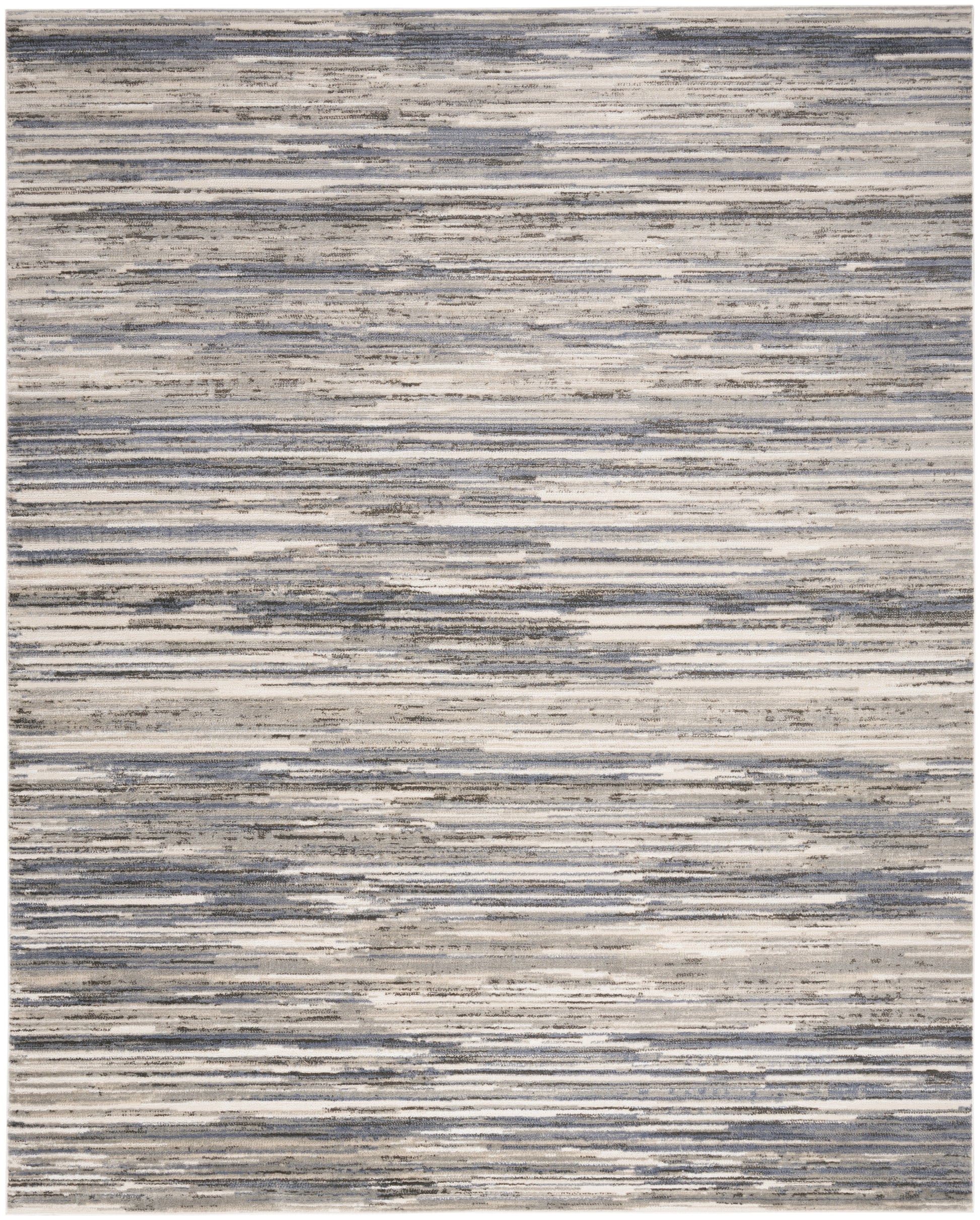 Nourison Home Serenity Home  Ivory Grey Blue  Contemporary