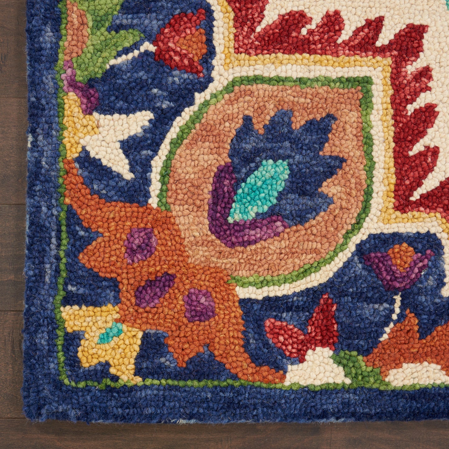 Nourison Home Bahari  Multicolor  Transitional