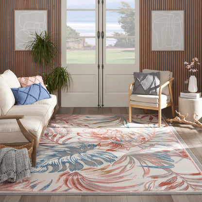 Nourison Home Seaside  Multicolor  Contemporary