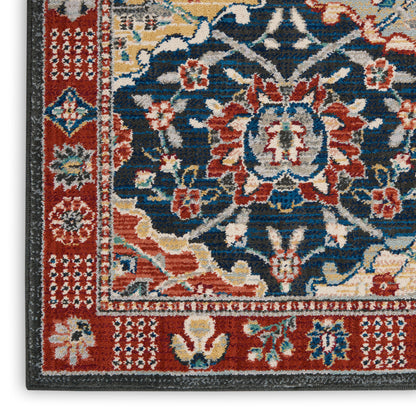 Nourison Home Parisa  Multicolor  Transitional