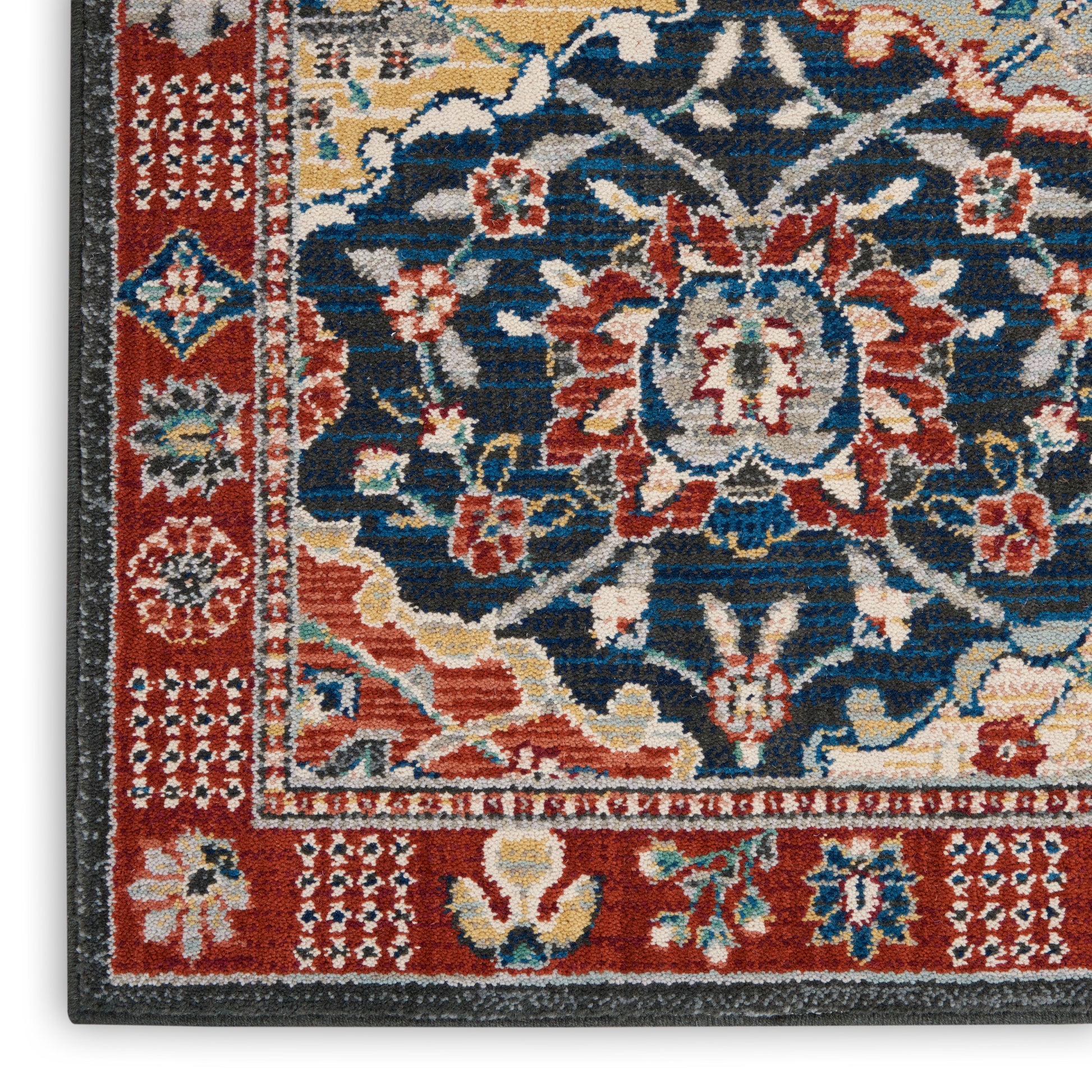 Nourison Home Parisa  Multicolor  Transitional