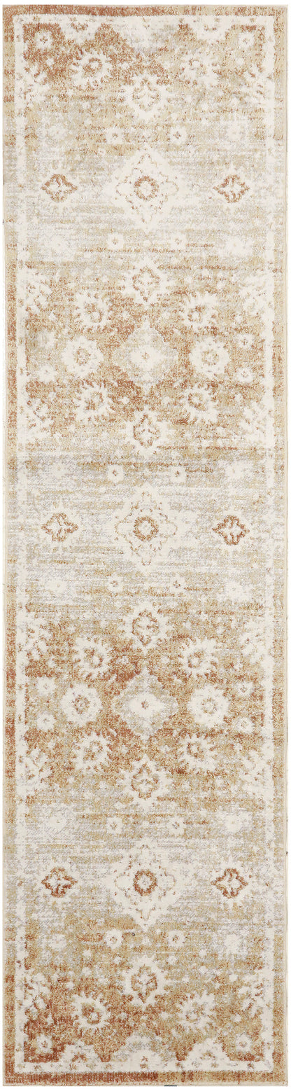 Nourison Home Astra Machine Washable ASW19 Copper Traditional Power-loomed Rug