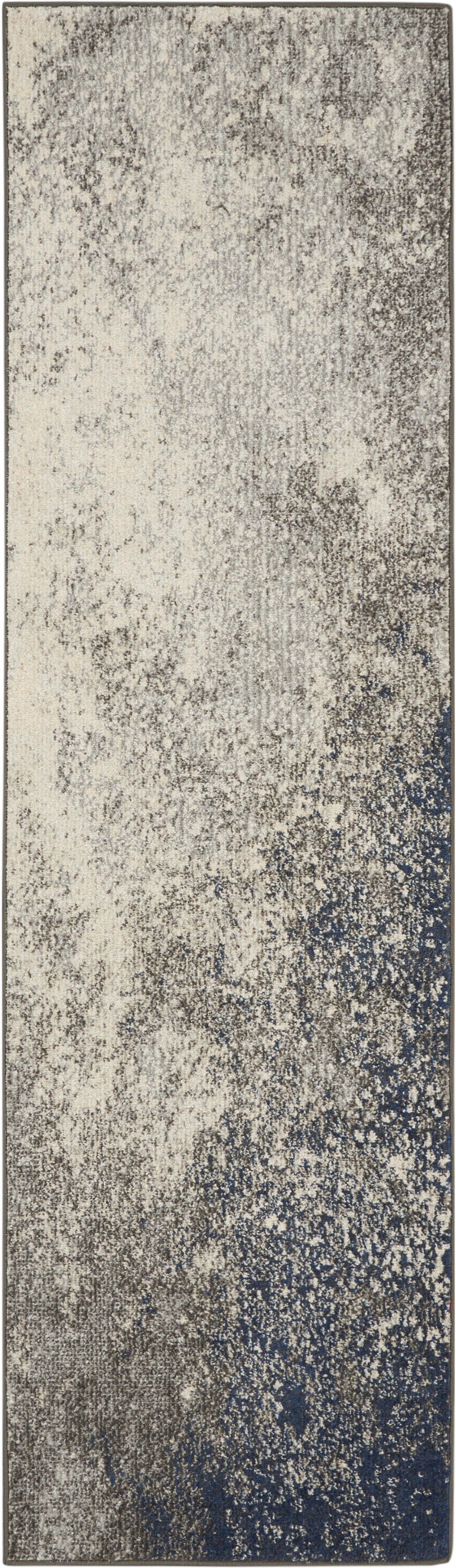 Nourison Home Passion PSN10 Charcoal Ivory Contemporary Power-loomed Rugs