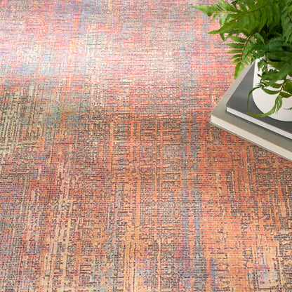 Nourison Home Botanical Washables  Multicolor  Contemporary