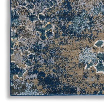 Nourison Home Artworks  Blue Grey  Contemporary