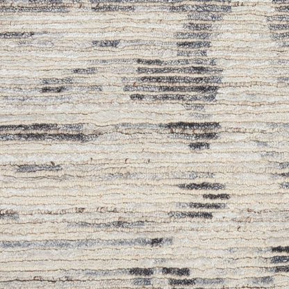 Nourison Home OCEAN  Cream Charcoal  Contemporary